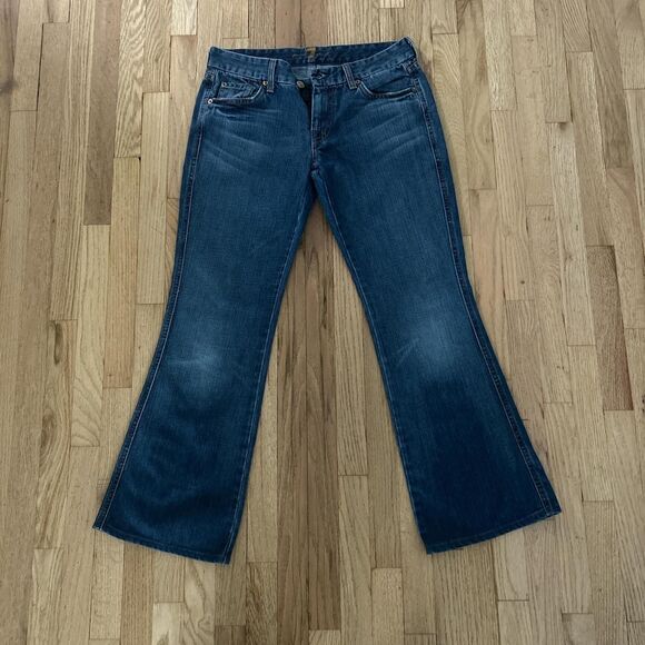 7-for-all-mankind Women's Blue Jeans - Picture 1 of 3